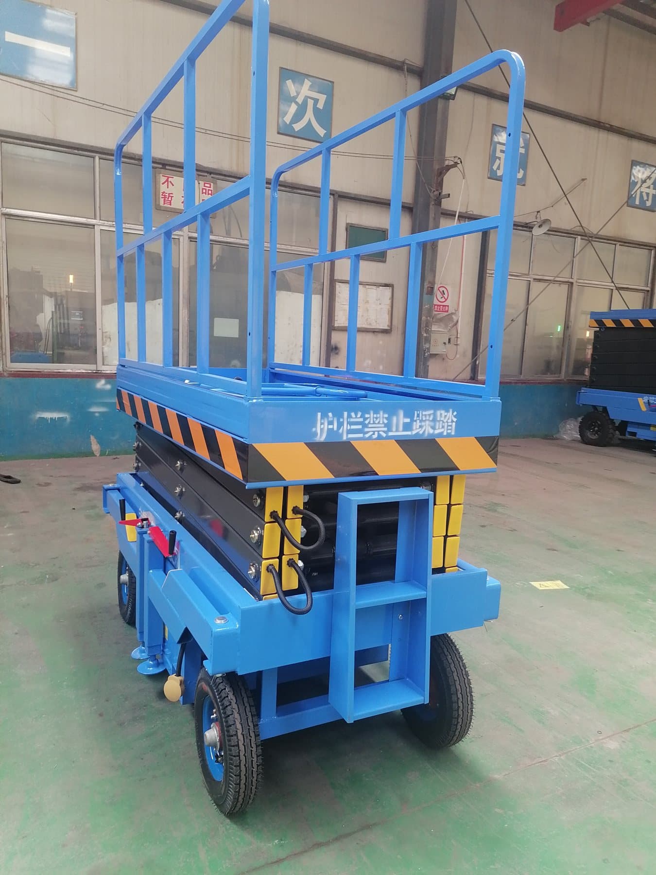 Mushengyuan Industrial Scissor Lift Factory Operation